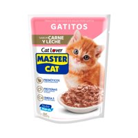 Sobres De Alimento Húmedo Master Cat Gatito 20 Un.