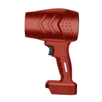 Magideal - Ventilador De Turbina Para Quitar El Polvo Eléctrico, Soplador De Aire Seco A Chorro, Para El Hogar, El Automóvil, Actividades Comerciales Y Electróni Rojo