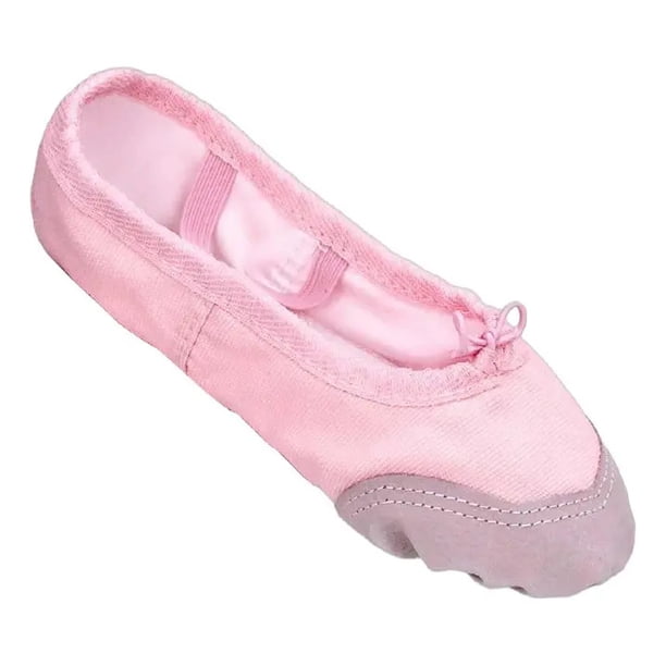 Zapatillas De Ballet Para Mujer Zapatos De Baile Rosa 22