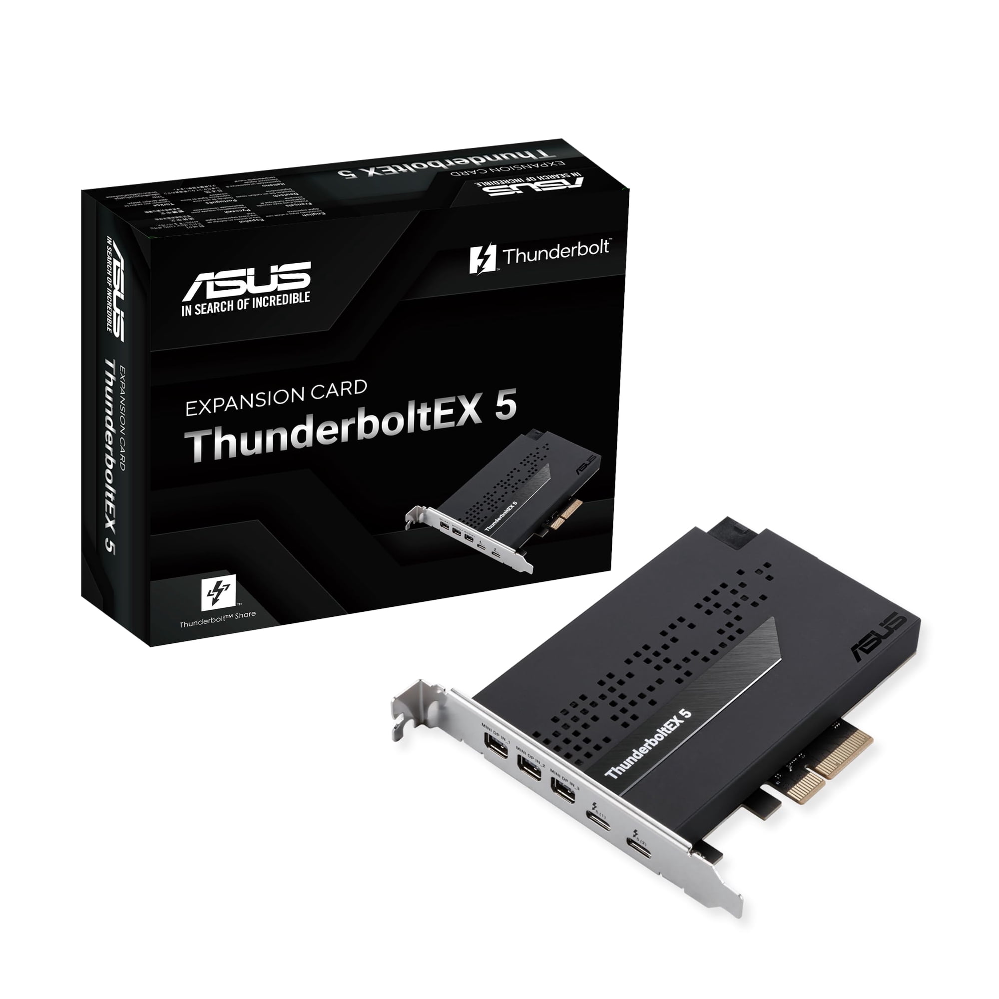 Tarjeta De Expansión Asus Thunderboltex 5 Dual Thunderbolt 5 Usb-c