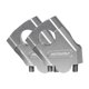 thumbnail image 5 of Universal Motocicleta Aluminio Manillar Barra Elevadora Soporte De Montaje Plateado 22 Mm, 5 of 5