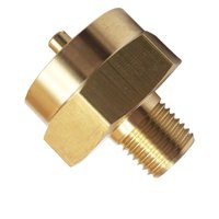 Ioensy - Propano 1/4 ""Npt Adaptador Macho Conector Universal Accesorios De Conversión