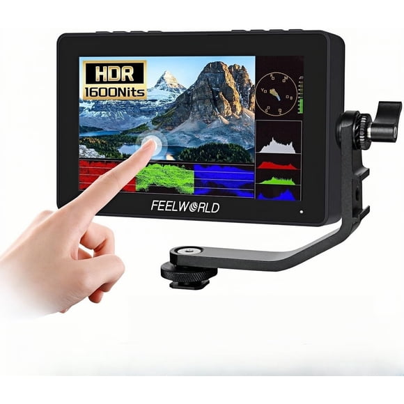 Monitor de cámara FEELWORLD F5 Prox de 5,5" 4K táctil 1600 nits