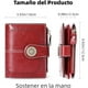 thumbnail image 5 of Cartera Para Mujer De Con Bloqueo Rfid Billetera Pequeño Con Cremallera Monedero De Dama Minimalista Tarjetero Moda De Gran Capacidad Regalos Para Chicas Y Mujeres, 5 of 6