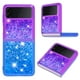 thumbnail image 1 of Funda Para Samsung Galaxy Z Flip 3 Con Diseño Gradiente Y Brillo Líquido Antigolpes Tpu, 1 of 4