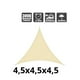 thumbnail image 2 of Toldo Vela Triangular Impermeable Para El Sol 4.5x4.5x4.5, 2 of 4