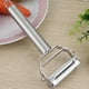 thumbnail image 1 of 1pc 2 In 1 Fruit Parer, Stainless Steel Grater, 1 of 5