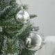 thumbnail image 3 of 6 Esferas Navideñas Bambalina 4cm Adorno Plateado Decoracion, 3 of 3