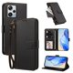 thumbnail image 2 of Funda con Billetera para [Xiaomi Redmi Note 12 Pro Plus 5G] con Bolsillo Zipper y Tarjetero Negro, 2 of 6
