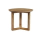 thumbnail image 1 of Mesa lateral TUP THE URBAN PORT Nina de madera redonda de 18.5 pulgadas, color café, 1 of 9