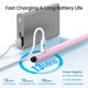 thumbnail image 2 of Lápiz Stylus Hastraith para iPad 2018‑2025, carga rápida, rosa, 2 of 7