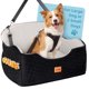 thumbnail image 1 of Asiento para coche de perro KYG 74 cm, hasta 25 kg, para 2 perros, 1 of 8