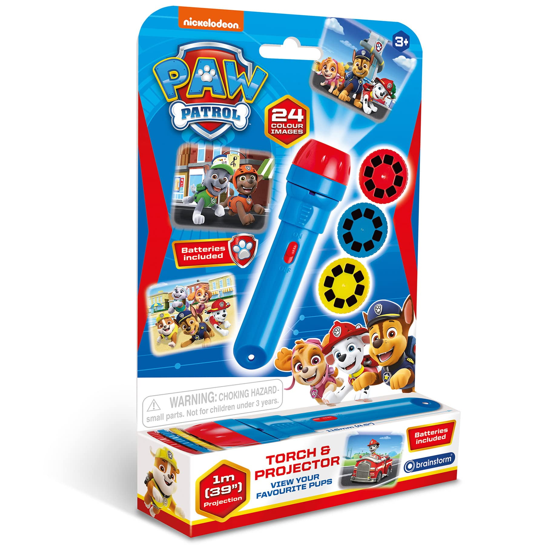 Linterna Y Proyector De Juguete Brainstorm Toys Paw Patrol