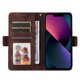 thumbnail image 2 of Carcasa FOXDOCK OPPO A5x 4G/5G de cuero PU, diseño acolchado clásico, protección contra caídas y rayones, 2 of 5