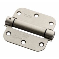 Bisagra Con Resorte Yale 3.5Mm X 3.5Mm Níquel Satín