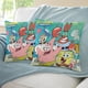 thumbnail image 3 of SpongeBob Fundas de almohada de terciopelo con tema, regalos de funda de almohada, decoración para el hogar, cojín de lanzar, regalo de cumpleaños para fans y parejas. 40cm x 40cm., 3 of 6