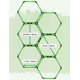 thumbnail image 2 of Aros de agilidad hexagonales GHB, set de 6, diámetro de 53 cm, 2 of 9
