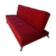 thumbnail image 3 of Futon Patagonia Felpa Rojo 3 Cuerpos Pmetal, 3 of 3