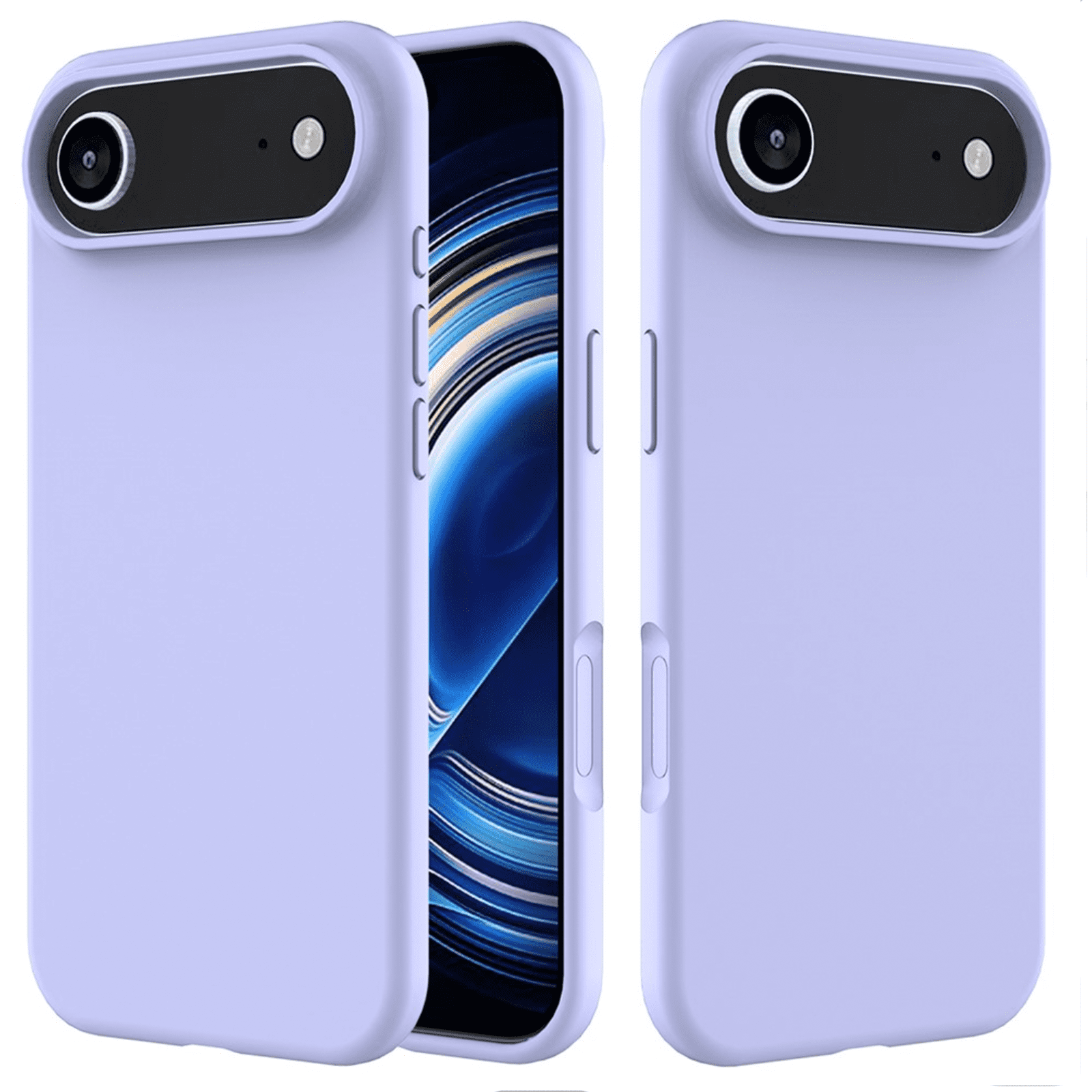 Joigo - Carcasa Funda Para Iphone 17 Air Goma Lila