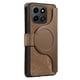 thumbnail image 1 of Funda Billetera Magnética para Honor X6B Soporte Tarjetas Desmontable Marrón, 1 of 6