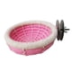 thumbnail image 5 of Nido De Pájaro Tejido A Mano Colgando Cama Para Dormir Conure Cockatoo Parrot Toys Pink, 5 of 5