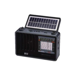 Irt - Radio Recargable Solar De 8 Bandas