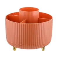 Magideal - Portalápices Para Escritorio, Organizador De Brochas De Maquillaje, Portalápices Giratorio Para Pinceles, Lápiz Labial, Peine, Herramienta De Belleza