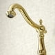 thumbnail image 4 of Grifo Kingston Brass Duchess de montaje en pared, latón pulido, 4 of 9