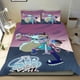 thumbnail image 1 of Star vs. las Fuerzas del Mal Conjunto de sábanas temático, trío de piezas, cómodo y amigable con la piel, diseño único, regalo de decoración para el hogar para familiares, amigos y fans,140cm *210cm, 1 of 6