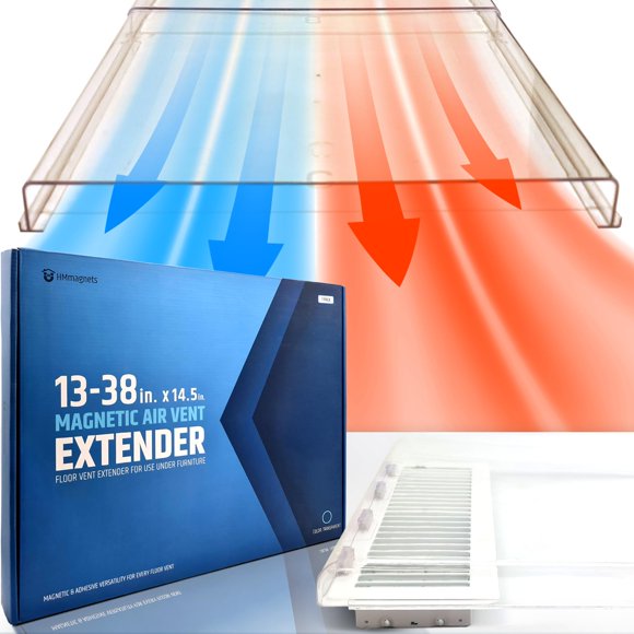 Extensor de ventilación HM-Magnetes, ventilación magnética para suelo