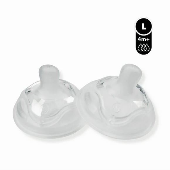 Tetinas Twistshake Double Pro 2 uns - L (4m+)