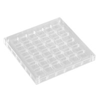 Bothyi - Caja De Presentación Magnética Acrílica De Conchas Marinas, Caja De Almacenamiento Para Cuentas De Conchas Marinas, 36 Rejillas