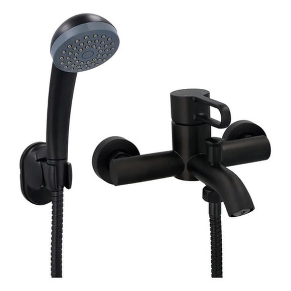 Monomando Llave Grifo Tina Ducha De Acero Inoxidable Modelo Rizzo Marca Stretto Eficiencia Hidrica