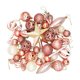thumbnail image 3 of 40 Piezas De Adornos Colgantes Para árbol De Navidad, Decoración Navide?a Para Porche, Boda, Hogar, Rosa Dorado, 3 of 5