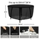 thumbnail image 5 of Funda para Mesa de Patio Tuyeho 157x71 cm Impermeable Negra, 5 of 7