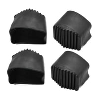 Magideal - 4 Cubiertas De Escalera Extensibles, Cubiertas De Extremo Cuadradas, Tapas De Patas De Escalera Fáciles De Instalar Para Entrenamiento, Tapas De Extre 40 Cmx55Cm