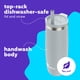 thumbnail image 5 of Vaso Bubba Radiant de 710 ml, recubierto de goma, piedra clara, acero inoxidable, 5 of 7