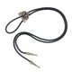 thumbnail image 1 of punk skeleton skull bolo tie cuero corbata collar western antique copper, 1 of 3