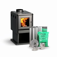 Pack Bosca Estufa A Leña Limit 480 + Kit De Instalación