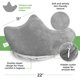 thumbnail image 4 of Almohada de hombro AbleUplift Rotator Cuff Surgery Recovery Grey, 4 of 7