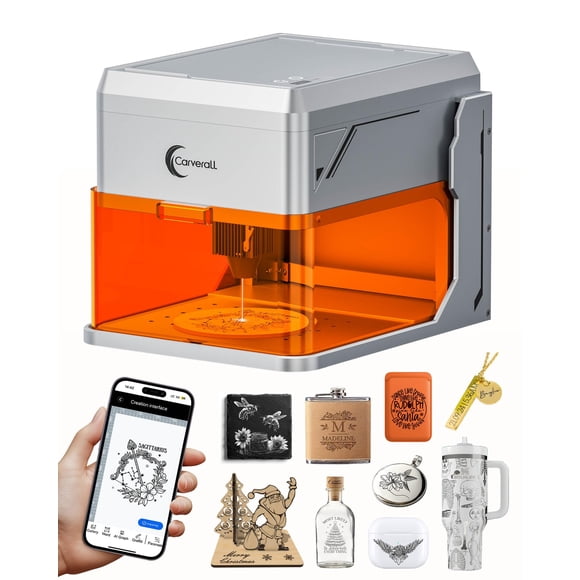 Grabador Láser Carverall A1 Pro 12W con Cámara y Wi‑Fi