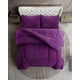 thumbnail image 5 of Juego de Cubrecama Sherpa con Relieve Trenzado 2 Plazas, 5 of 6