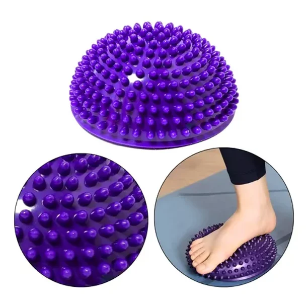 Mini Bosu Erizo 16cm Fitness/crossfit Variaedad De Colores