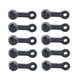 thumbnail image 1 of 10x BICICLETA GOMA FRENO PURGA ENGRASE TAPONES CUBIERTA POLVO Negro, 1 of 5