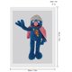 thumbnail image 2 of Kit de Pintura de Diamantes 5D Grover 30x40cm, 2 of 6