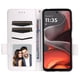 thumbnail image 5 of Funda Cartera para Motorola Moto G15 Power Tapa Flip con Ranuras y Soporte Blanco, 5 of 5