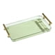 thumbnail image 1 of Bandeja De Servicio Acrílico Transparente Verde, 1 of 3