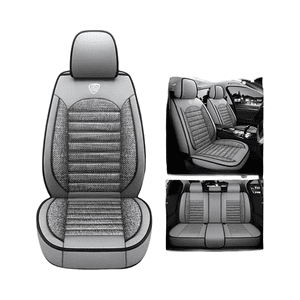 Genérico - Fundas Cubre Asiento Universales De Lino De Calidad