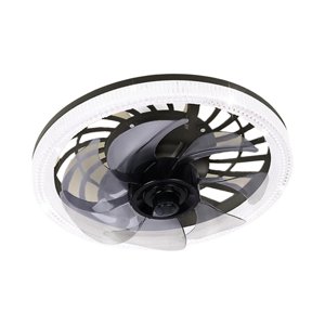Ioensy - Ventilador De Techo Con Luz Silenciosa Con Lámpara De Ventilador Remota Para Oficina, Hogar, Comedor, Café
