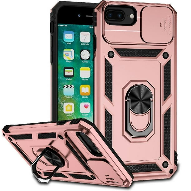 Estuche GANGXUN para iPhone 6 Plus, soporte giratorio 360°, estilo mecánico y magnético